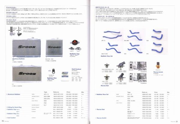 Photo5: Spoon Sports Parts Catalog 2008 (5)