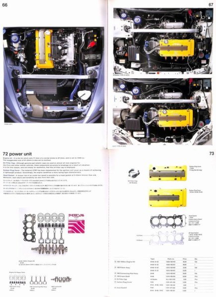 Photo9: Spoon Sports Parts Catalog 2002 (9)