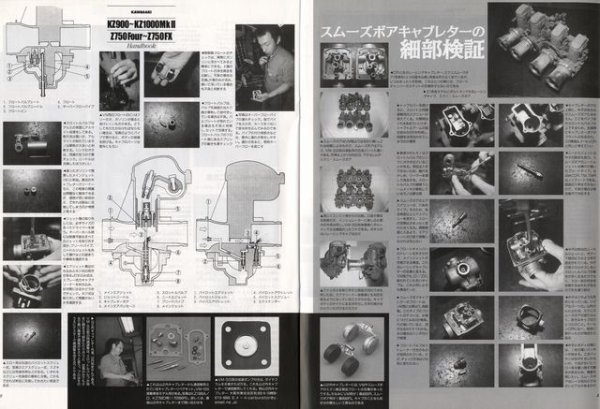 Photo7: Kawasaki KZ900-KZ1000Mk.ll Z750Four-Z750FX Handbook (7)