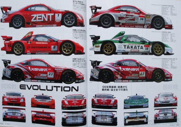 Photo8: 2006-2007 SUPER GT  Official Guide Book (8)