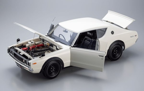 Photo7: Weekly 1/8 Nissan SKYLINE 2000GT-R KPGC110 #1 Deagostini (7)
