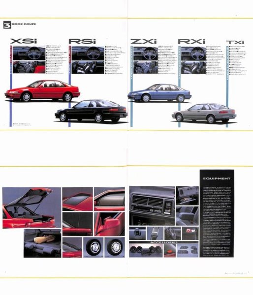 Photo11: All About Honda Integra [New Model Report 70] (11)