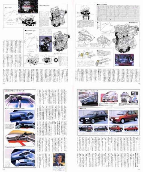 Photo4: All About Toyota Starlet [New Model Report 79] (4)