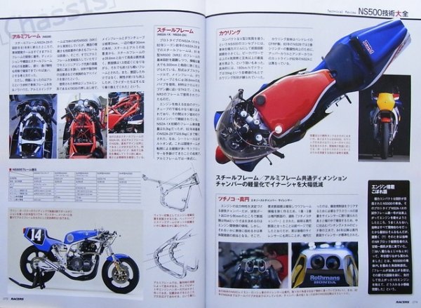 Photo9: RACERS vol.01 '83 Honda NS500 (9)