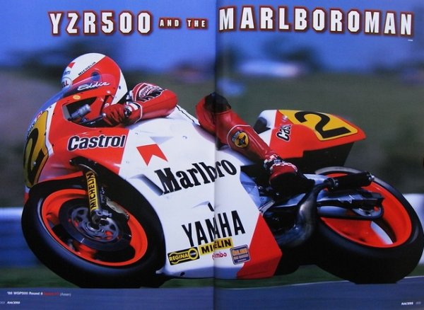 Photo2: RACERS vol.07 YAMAHA Malboro YZR Eddie Lawson (2)