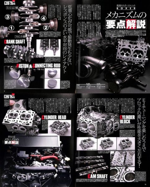Photo2: Subaru EJ20 Engine Technical Handbook & DVD (2)