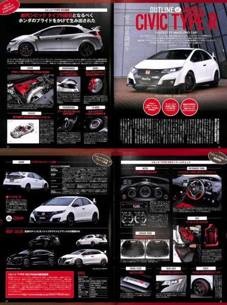 Photo6: All Ahout Honda Civic Type R [New Model Report 523] (6)