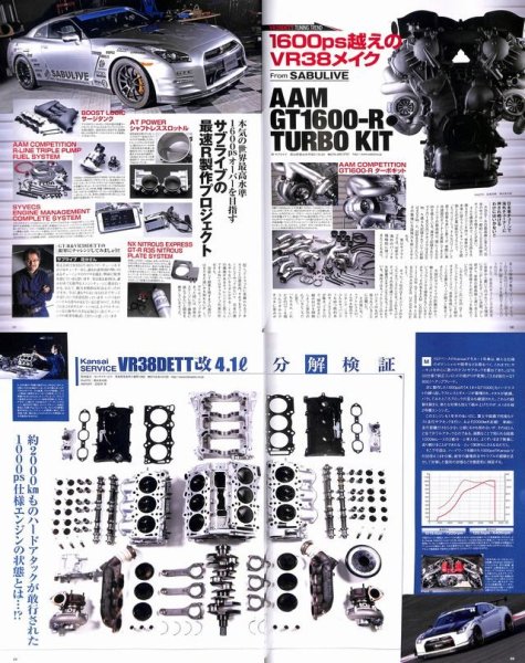 Photo3: R35 GT-R Special Tuning Guide (3)