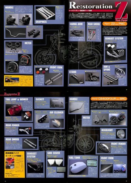 Photo9: G-works Bike vol.2 Kawasaki Mach & Z1 Z2 (9)