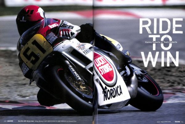 Photo2: RACERS Special Issue 2016 Team Roberts in 1980s (2)