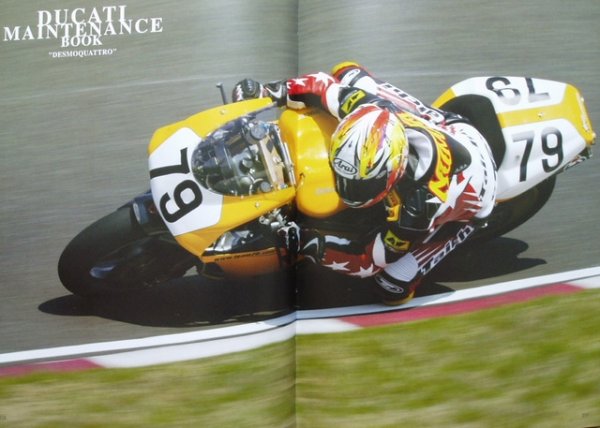 Photo6: DUCATI Maintenance Book "THE DESMOQUATTRO" (6)