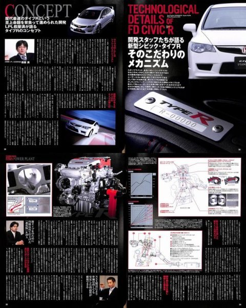 Photo4: [BOOK+DVD] All Civic & Integra Honda Type R (4)