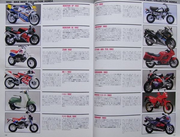 Photo8: Bike Best Collection Honda 1948-1995 (8)