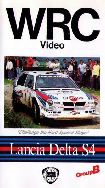 Photo1: [VHS] WRC Lancia Delta S4 (1)