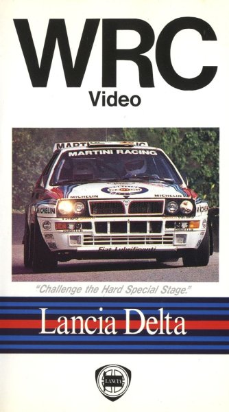 Photo1: [VHS] WRC video Lancia Delta (1)