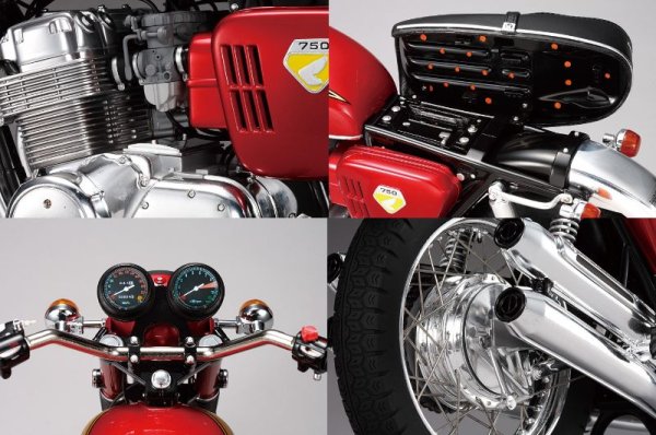 Photo8: Weekly 1/4 Honda CB750 four vol.1 DeAGOSTINE (8)
