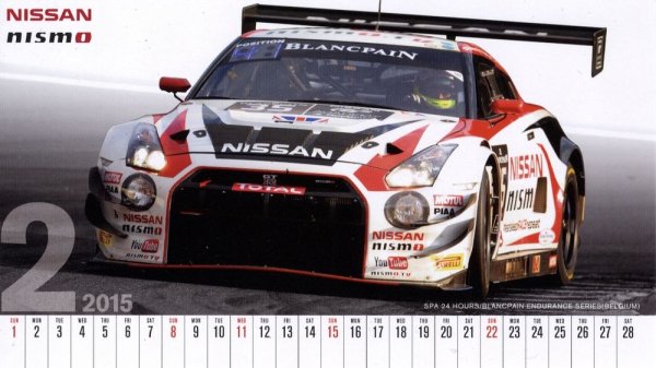 Photo3: NISMO 2015 desktop calendar (3)