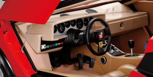 Photo13: Weekly 1/8 Lamborghini Countach LP500S vol.1 Deagostini (13)