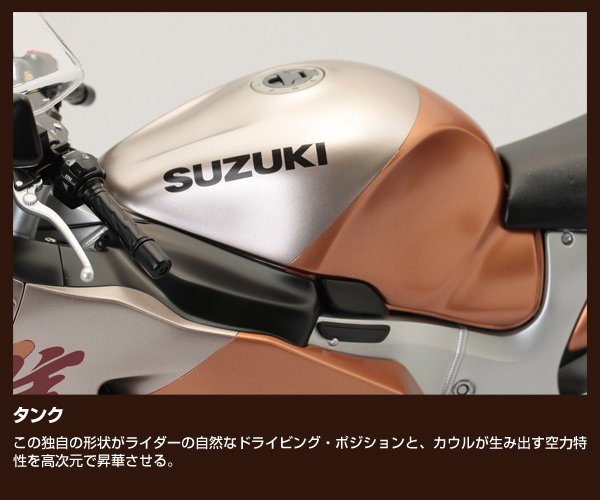 Photo13: Weekly 1/4 Suzuki HAYABUSA GSX1300R vol.1 Deagostini (13)