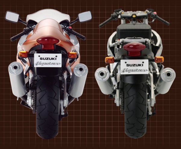 Photo8: Weekly 1/4 Suzuki HAYABUSA GSX1300R vol.1 Deagostini (8)