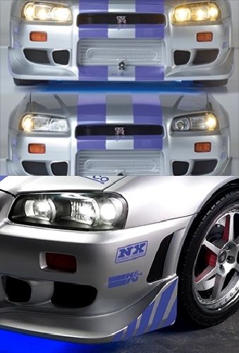 Nissan Skyline GT-R (R34) Fast & Furious™ DeAgostini/Altaya - IXO 1/8 